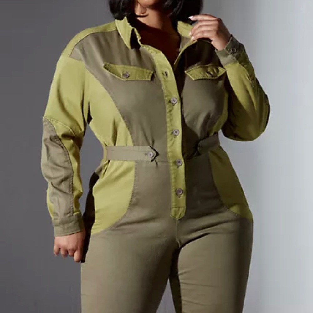 Elle Colorblock Jumpsuit